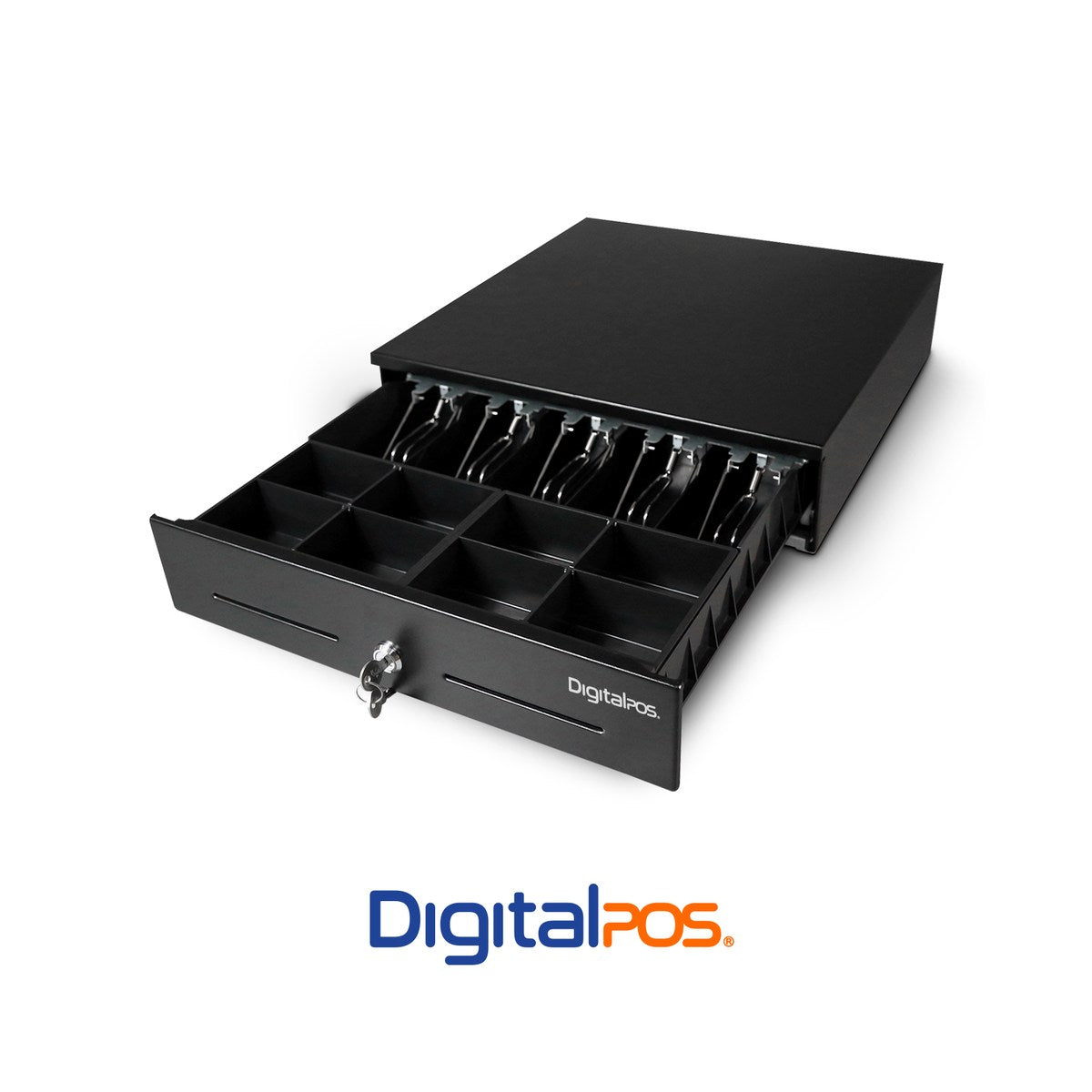 Cajón Monedero Digital POS Eco KR-410 5 Puestos Riel Pasta - vista 4