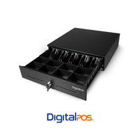 Cajón Monedero Digital POS Eco KR-410 5 Puestos Riel Pasta - vista 4