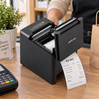 Impresora Térmica POS SAT Q22US 80 mm USB y Serial - lifestyle retail-receipt - Media Factory POS