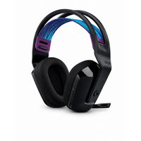 Diadema Gamer Logitech G535 LIGHTSPEED Inalámbrica Negra, vista 2