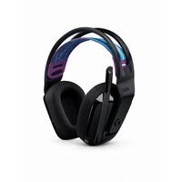 Diadema Gamer Logitech G535 LIGHTSPEED Inalámbrica Negra, vista 3