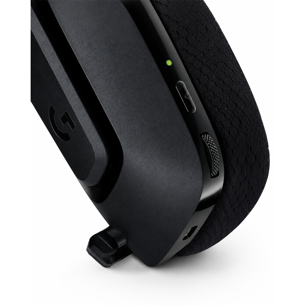 Diadema Gamer Logitech G535 LIGHTSPEED Inalámbrica Negra, vista 4