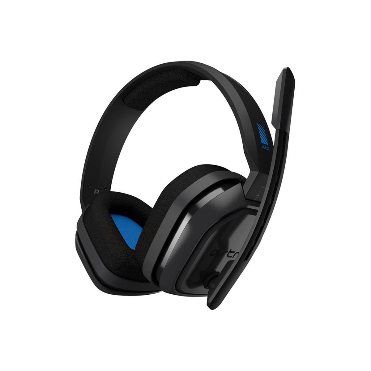 Audífonos ASTRO A10 Gen 1 gris y azul vista principal