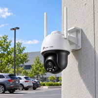Cámara Wi-Fi TP-Link VIGI C540-W 4MP Full Color PT Exterior - lifestyle parking-day - Media Factory