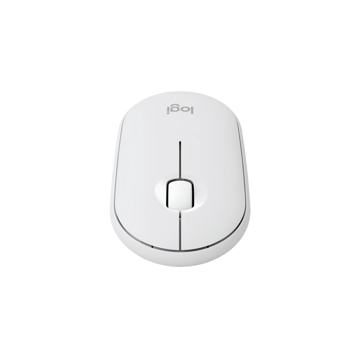Mouse Bluetooth Logitech Pebble 2 M350s blanco — vista real 04