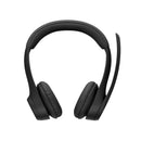 Diadema inalámbrica Logitech Zone 300 Bluetooth negra — vista técnica 2