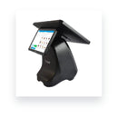 Todo en Uno POS Sat 3 en 1 TP1580 ANDROID J4115 SSD 64GB RAM 4GB + Imp + Lect Omn 2 Pantallas, vista del producto