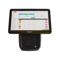 Todo en Uno POS Sat 3 en 1 TP1580 Android J4115 SSD 64GB RAM 4GB + Imp + Lect Omn 2 Pantallas - vista 3