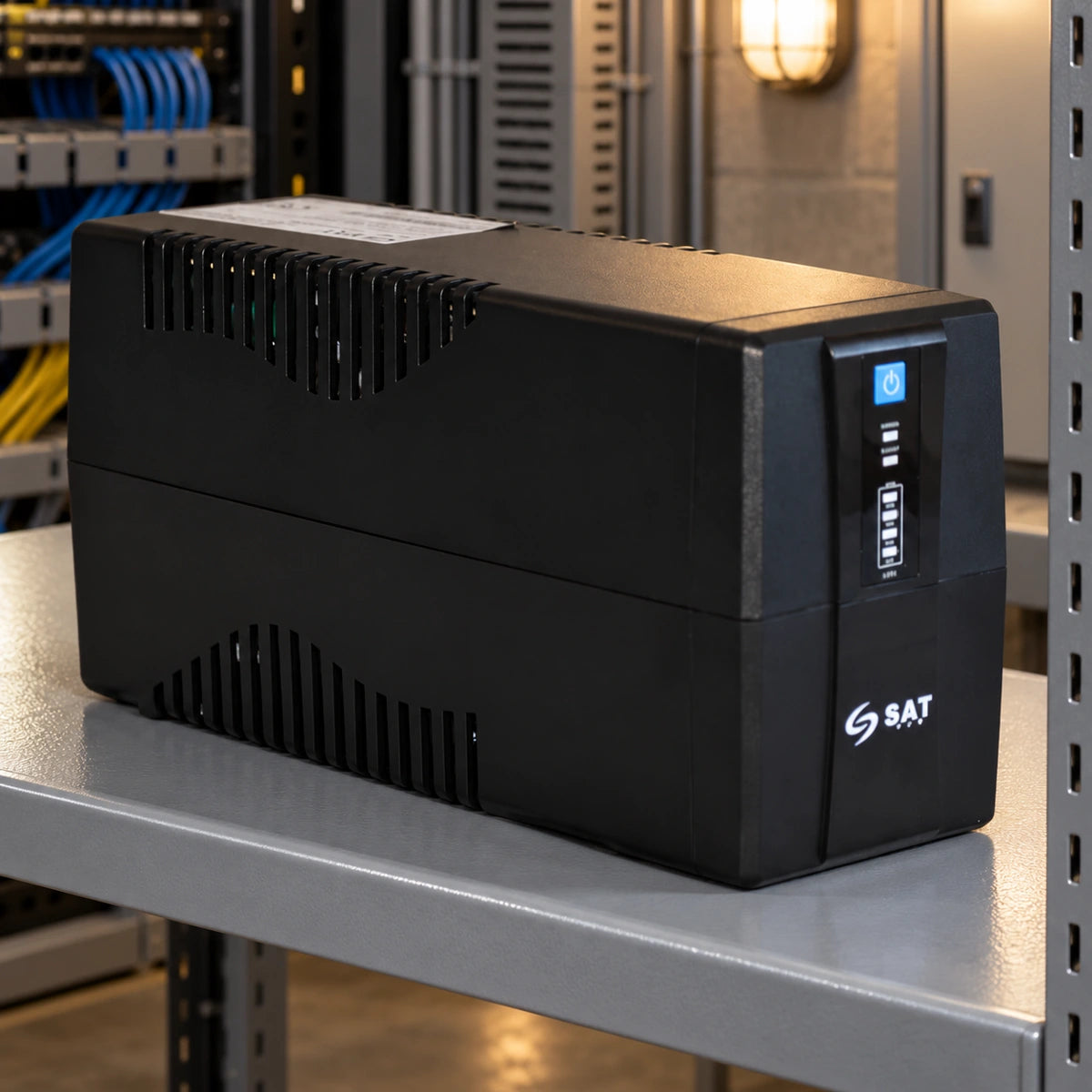 SAT UR1000+ black 1000VA/500W — escena de uso profesional diferente