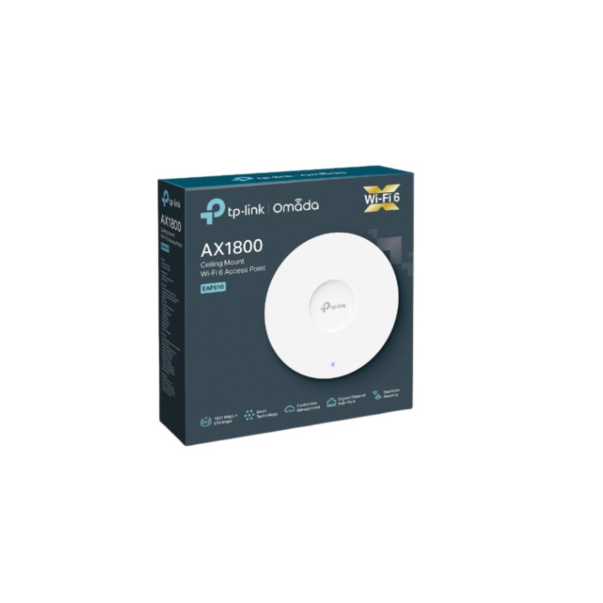 Punto de Acceso Omada TP-Link EAP610 Wi-Fi 6 AX1800