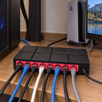 Switch Mercusys MS108G Gigabit de 8 Puertos - lifestyle home-office-switch - Media Factory