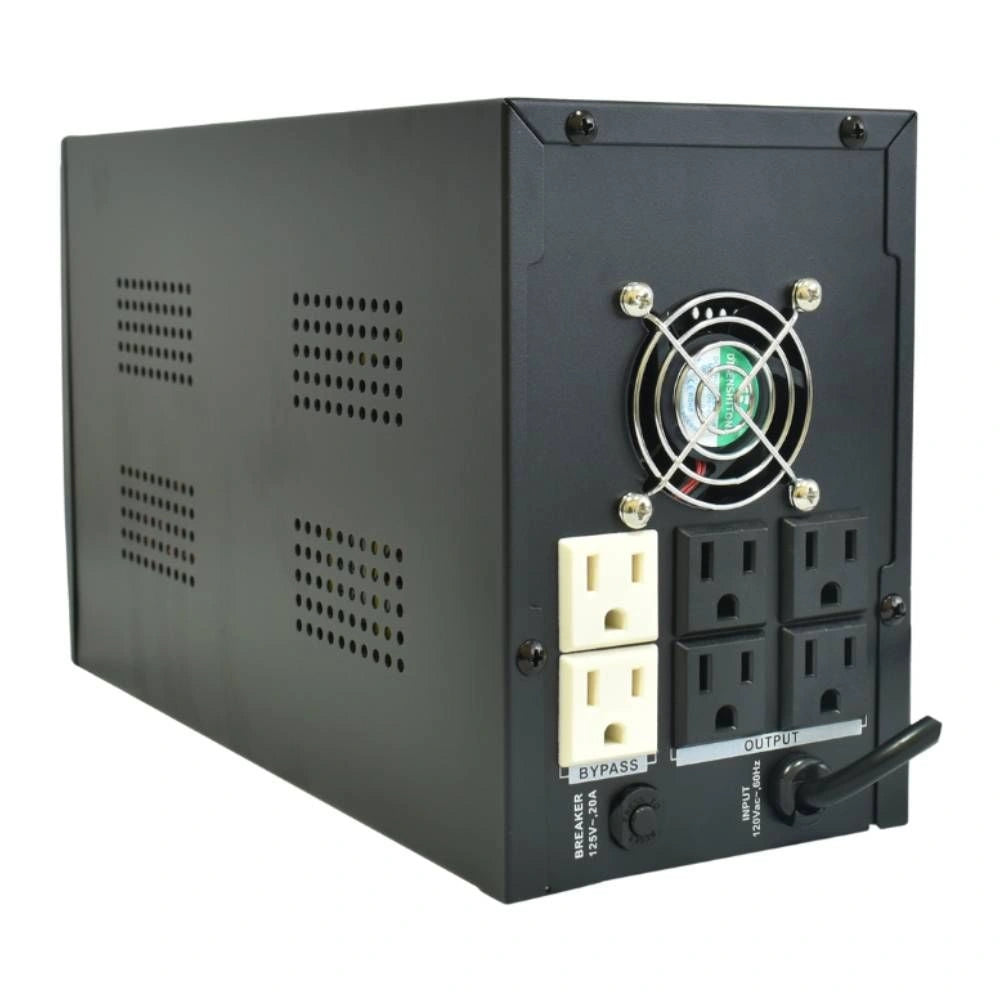 UPS interactiva SAT UR2000+LCD 2000 VA / 1200 W — vista real 3
