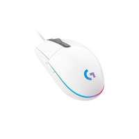 Mouse Gamer Logitech G203 LIGHTSYNC Alámbrico Blanco, vista 4