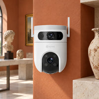 Cámara Wi-Fi EZVIZ H9c Dual 5MP 3K Doble Lente Exterior — tercera escena de uso en un ambiente editorial distinto