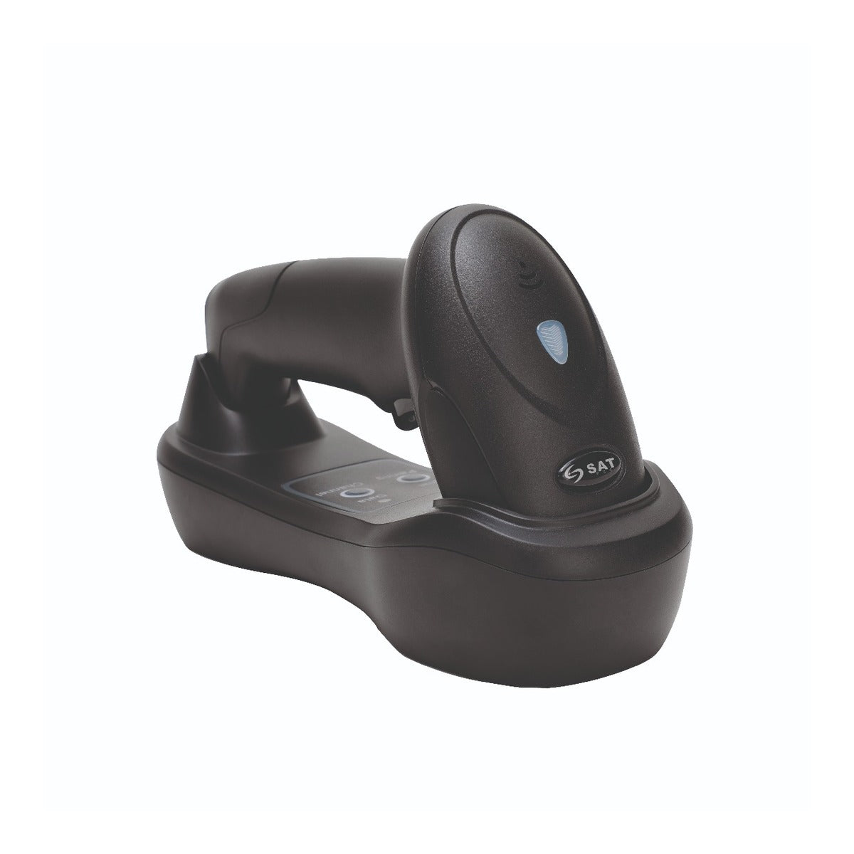 Lector de Código de Barras 1D/2D QR Inalámbrico Sar AI202W+1 con Base Bluetooth - vista oficial 1