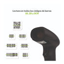 Lector de Código de Barras 1D/2D QR Inalámbrico Sar AI202W+1 con Base Bluetooth - vista oficial 3
