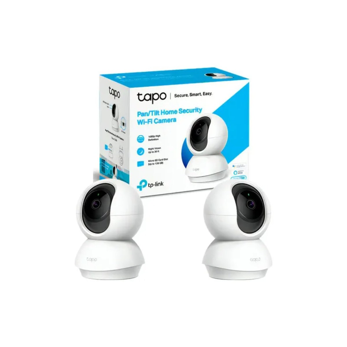 Kit de 2 Cámaras Wi-Fi TP-Link Tapo C200