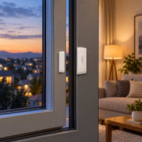 Sensor de Contacto Inteligente TP-Link Tapo T110 - lifestyle window-dusk - Media Factory