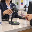 Lector de Código de Barras y Cedulas 1D/2D QR ID Alámbrico USB Jal Id-usb Cedulas Nuevas y Viejas (PDF417) - lifestyle retail-checkout - Media Factory POS