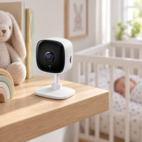 Cámara Wi-Fi TP-Link Tapo C100 Full HD Interior - lifestyle nursery-day - Media Factory