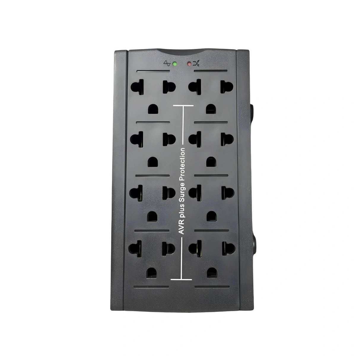 Regulador Unitec I-682 1600 VA 800 W con USB y USB-C — fotografía técnica real 2