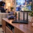 Router TP-Link Archer AX12 Wi-Fi 6 AX1500 Dual Band - lifestyle home-gaming - Media Factory