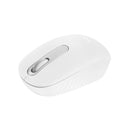 Mouse Bluetooth Logitech M196 blanco hueso — vista real 04