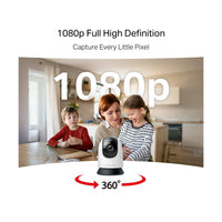 Cámara de Seguridad Wi-Fi Mercusys MC200 Full HD 360° - vista 3