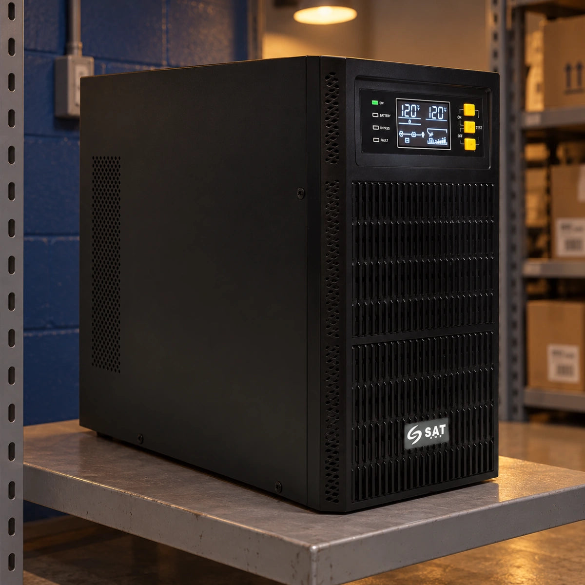 UPS SAT UOL3000+LCD online 3000 VA / 3000 W, 120 V — área de tecnología de comercio