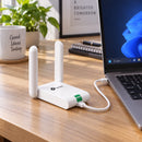 Adaptador Wi-Fi USB TP-Link TL-WN822N N300 de Alta Ganancia - lifestyle laptop-high-gain - Media Factory
