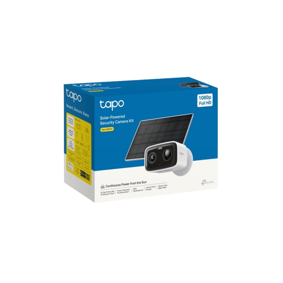 Kit de Cámara Solar TP-Link Tapo C400 Full HD Exterior