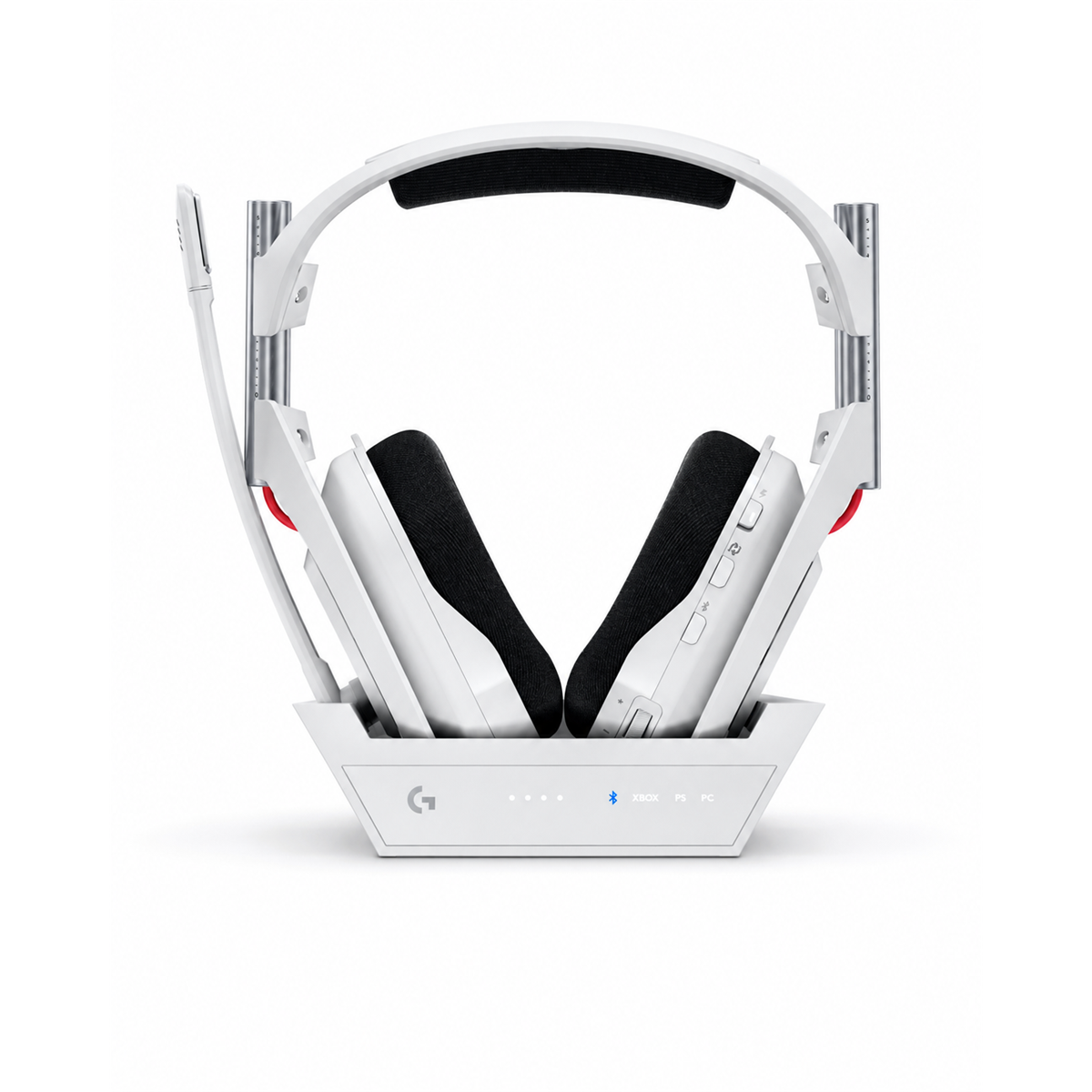 Diadema Gamer Logitech ASTRO A50 Gen 5 Inalámbrica Blanca, vista 3