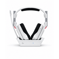 Diadema Gamer Logitech ASTRO A50 Gen 5 Inalámbrica Blanca, vista 3