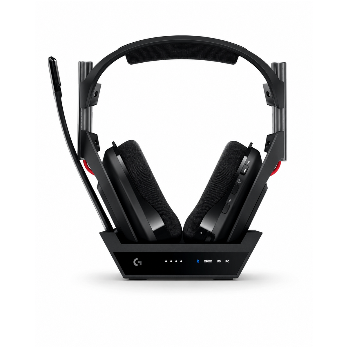 Diadema Gamer Logitech ASTRO A50 Gen 5 Inalámbrica Negra, vista 3