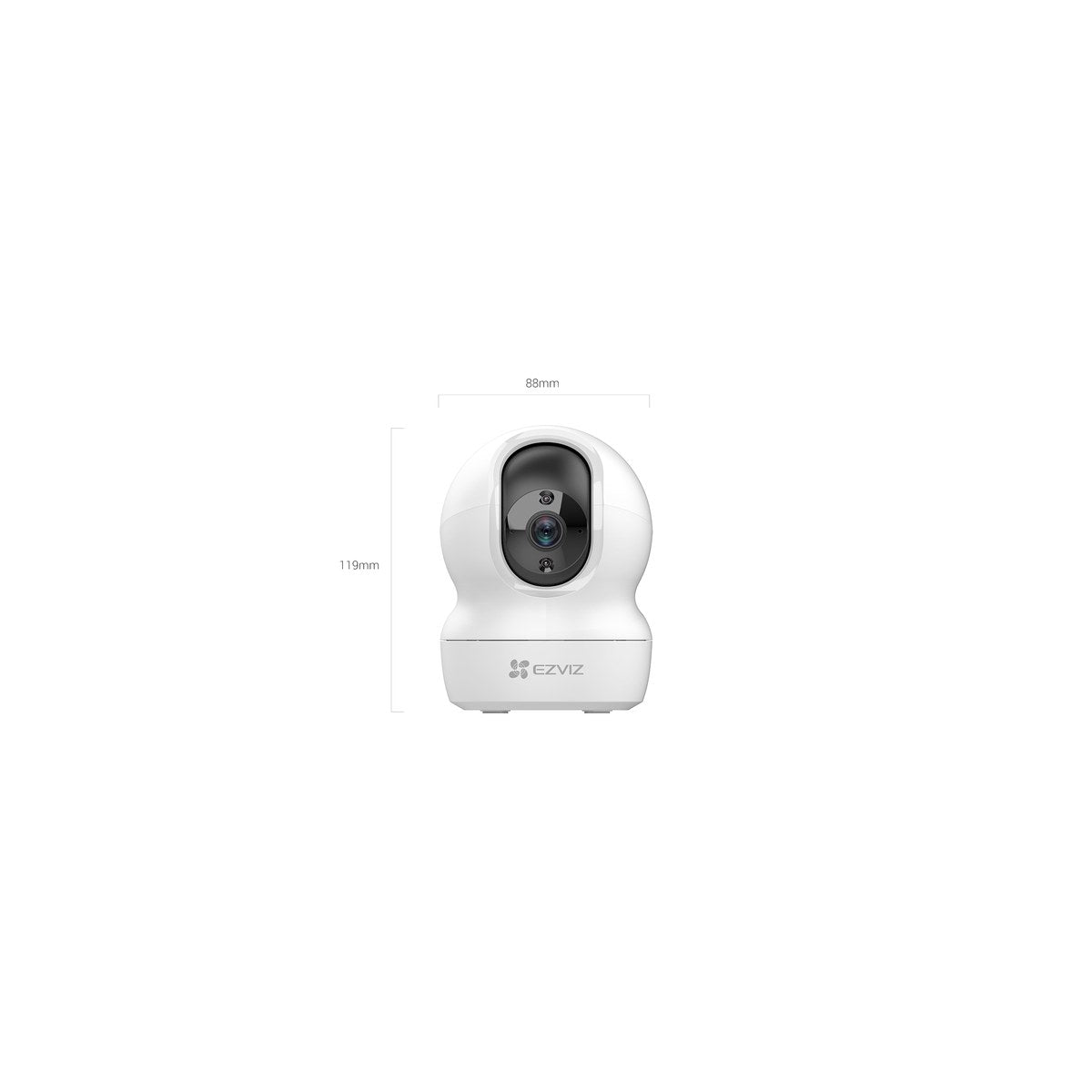 Cámara Wi-Fi EZVIZ CP1 3MP 2K 360° Interior