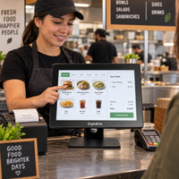 Monitor Touch Táctil Digital POS DIG-TM150 15 pulgadas - lifestyle restaurant-order - Media Factory POS