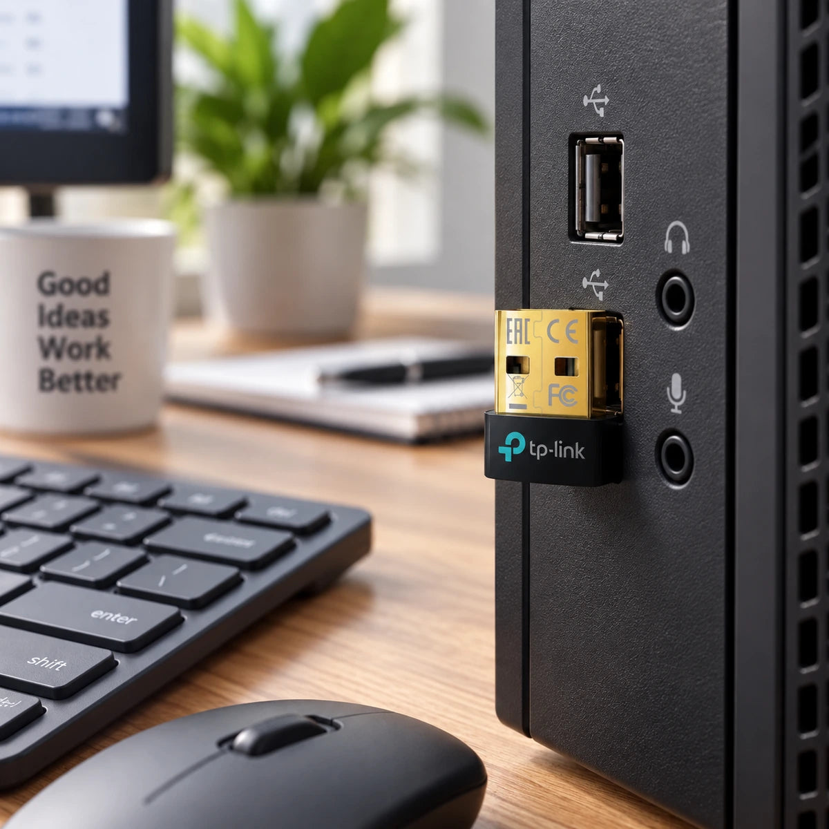 Adaptador Bluetooth USB TP-Link UB500 Bluetooth 5.0 - lifestyle desktop-peripherals - Media Factory