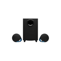 Vista frontal parlantes G560
