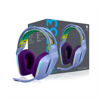 Diadema Gamer Logitech G733 LIGHTSPEED Inalámbrica Lila, vista 4