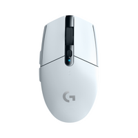 Mouse Logitech G305 blanco vista superior