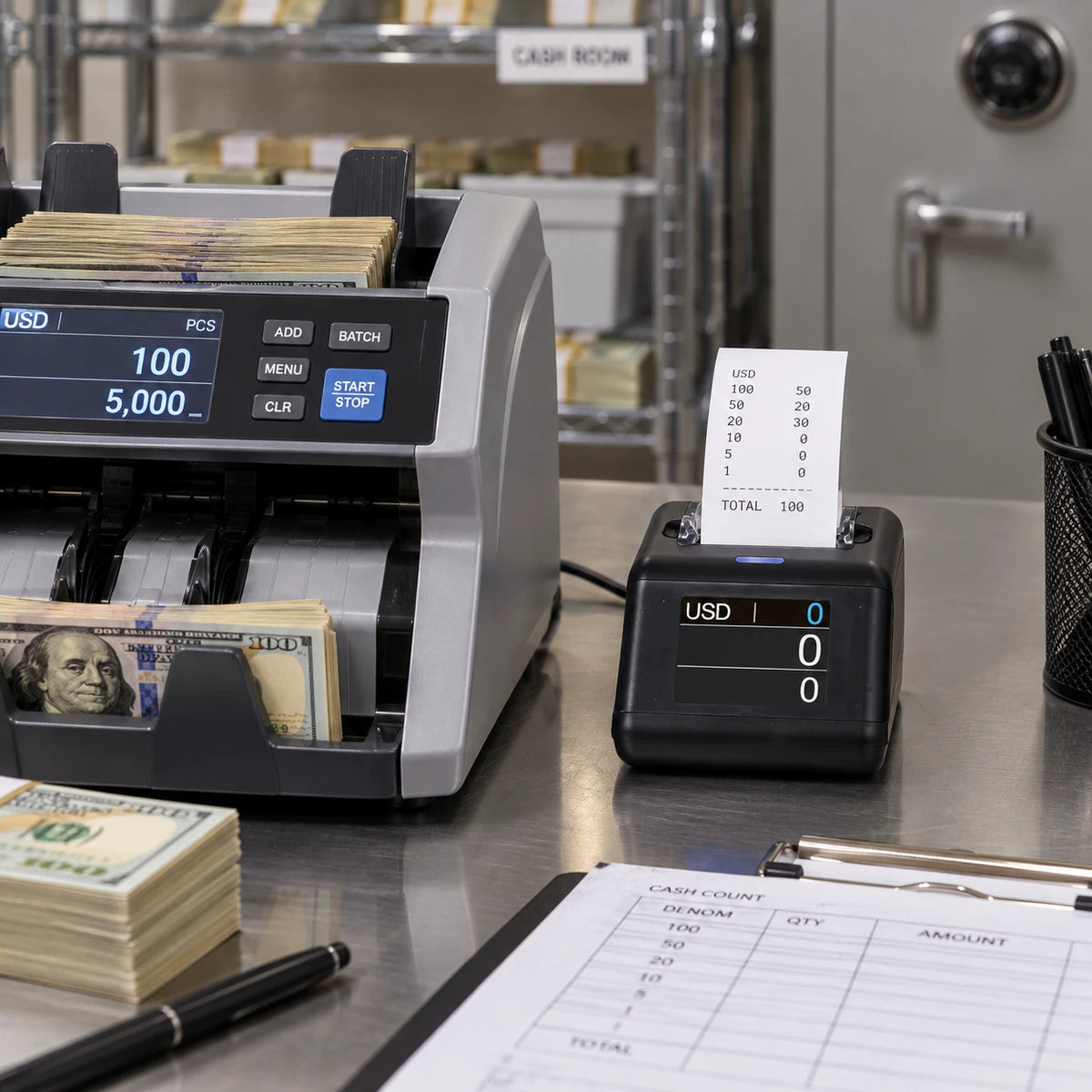 Impresora POS Térmica Digital POS DIG-P30 para Contadoras de Billete