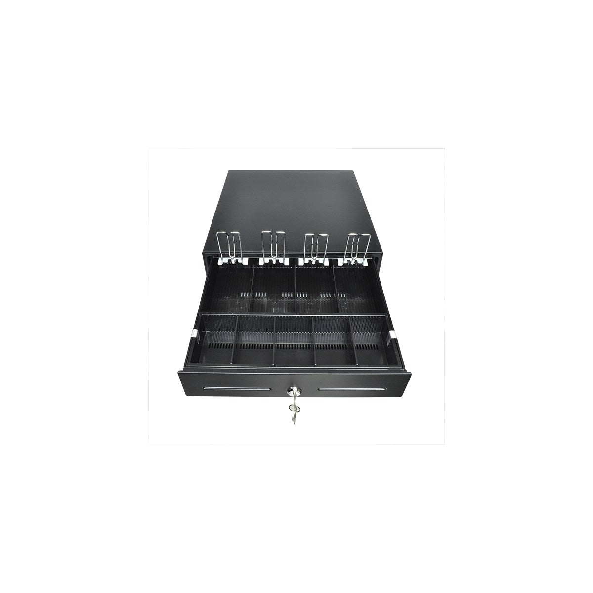 Cajón Monedero Jaltech 350MM Tps 35 4 Puestos Riel Metalico - vista 4