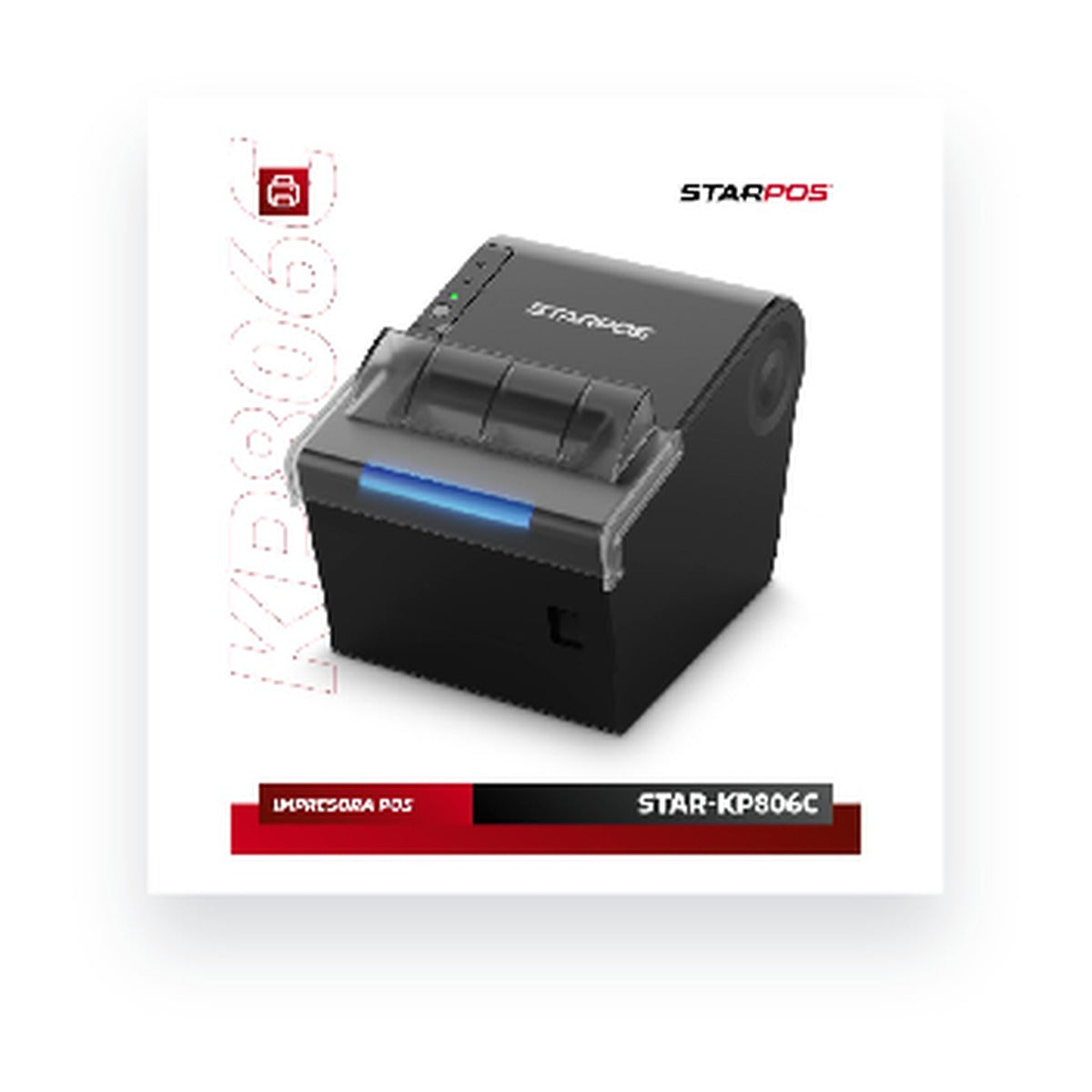Impresora POS Térmica Star POS Comandera Star- KP806C 80MM USB LAN Negra
