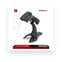 Lector de Código de Barras Alámbrico Industrial Star POS 6267 ID Cedulas 1D 2D QR USB, vista del producto