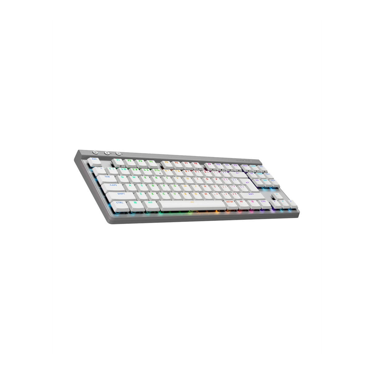 Vista elevada G515 LIGHTSPEED blanco