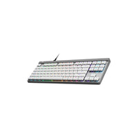 Perfil bajo del Logitech G515 TKL blanco