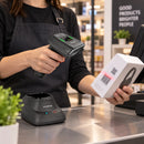 Lector de Código de Barras Inalámbrico Industrial Star POS 6267DT ID Cedulas 1D 2D QR Bluetooth - lifestyle retail-checkout - Media Factory POS