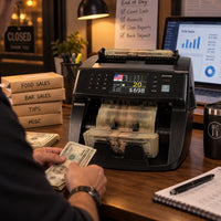 Contadora de Billetes Star POS STAR-820 Doble Pantalla - lifestyle restaurant-backoffice - Media Factory POS