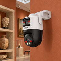 Cámara Wi-Fi Dahua P5D-5F Doble Lente 5MP 3K Exterior — tercera escena de uso en un ambiente editorial distinto