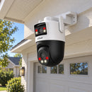 Cámara Wi-Fi Dahua P3D-3F Doble Lente 3MP 2K Exterior - lifestyle front-entrance - Media Factory